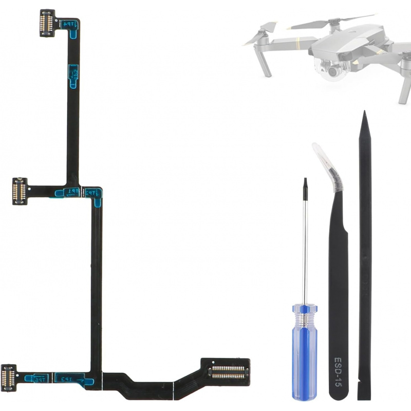 كابل شريطي مسطح بديل لـ DJI Ma - مراجعة Drone Gimbal Ribbon Cable وسعره