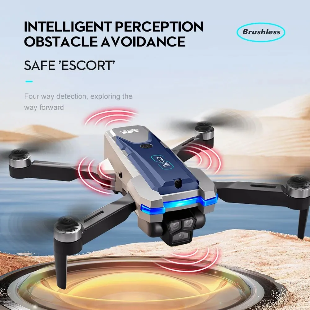 طائرة بدون طيار بنظام تحديد ال - مراجعة Drone Gimbal Brushless وسعره